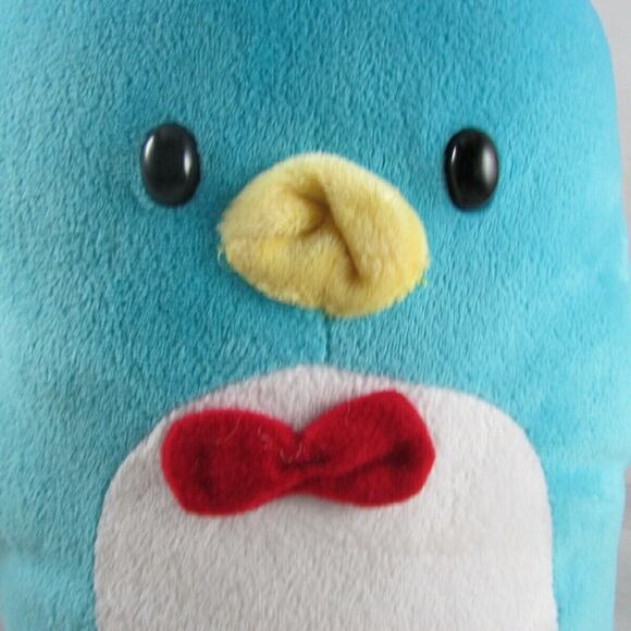 Sanrio Hello Kitty Friend Tuxedo Sam Stuffed Blue Penguin Animal 12 Inch Fiesta - Picture 2 of 8